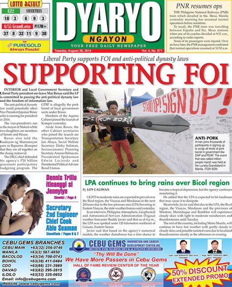 lumang balita sa dyaryo|Dyaryo Tagalog .